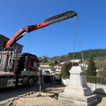Deplacement monument aux morts de cublize