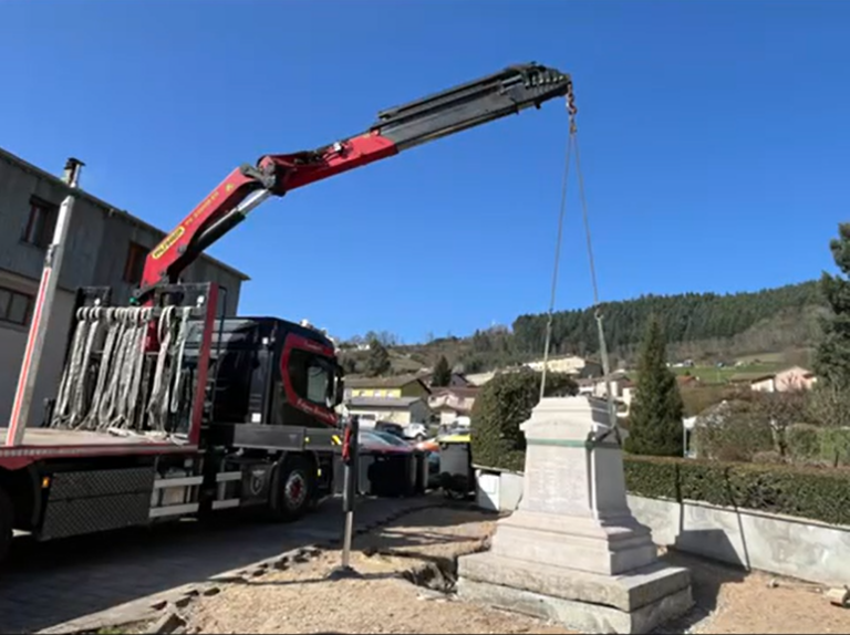 deplacement monument